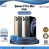 IPHONE 11 PRO MAX 512GB OFFICIAL PTA APPROVED PHY+ESIM WITH 1YEAR WARRANTY_ON INSTALLMENT