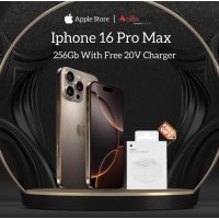 Iphone 16 Pro Max 256Gb Official PTA Approved 1Year Mercantile Warranty_On Installment_By Official Apple Store