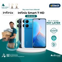 Infinix Smart 7 HD 2GB-64GB | PTA Approved | 1 Year Warranty | Installment With Any Bank Credit Card Upto 10 Months | ALLTECH	