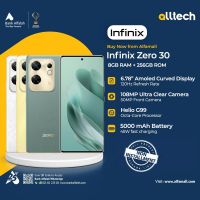 Infinix Zero 30 4G 8GB-256GB | 1 Year Warranty | PTA Approved | Non Installments By ALLTECH