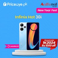 Infinix Hot 30i  128GB  8GB RAM Priceoye-Installment-PTA Approved