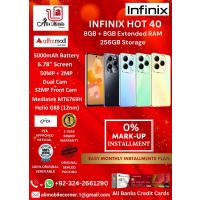 INFINIX HOT 40 (8GB RAM AND 256GB ROM) On Easy Monthly Installments By ALI's Mobile