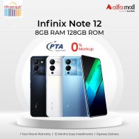 Infinix Note 12 G96 128GB 8GB RAM Dual Sim - Active - On Installments - ISPK-074