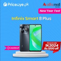 Infinix Smart 8 Plus ( 4GB - 64GB ) - Priceoye - PTA Approved Installment