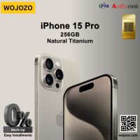 Apple iPhone 15 Pro 256GB Natural Titanium Mercantile Warranty on Installments by WOJOZO