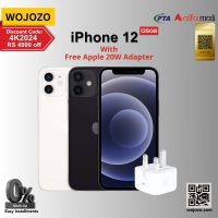 Apple iPhone 12 128GB PTA Approved with Official Warranty and Free 20W Original Mercantile Adapter on Installments