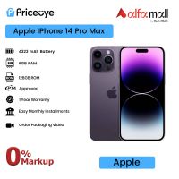 Apple iPhone 14 Pro Max 128GB On Monthly Installments Dual Physical Sim PTA Approved PriceOye 