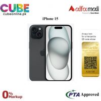 iphone 15 256GB-PTA Approved-on installment-0%markup-Cubeonline