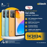 Itel A05s 4GB-64GB | 1 Year Warranty | PTA Approved | Monthly Installments By ALLTECH Upto 12 Months