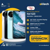 Itel S23 8GB-256GB | 1 Year Warranty | PTA Approved | Monthly Installments By ALLTECH Upto 12 Months