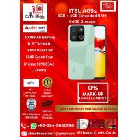 ITEL A05s (4GB+4GB EXTENDED RAM & 64GB ROM) On Easy Monthly Installments By ALI's Mobile