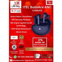 ITEL BudsAce ANC EARBUDS On Easy Monthly Installments By ALI's Mobile