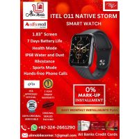 ITEL O11 NATIVE STORM SMART WATCH On Easy Monthly Installments By ALI's Mobile