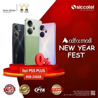 Itel P55 Plus 8GB-256GB | 1 Year Warranty | PTA Approved | Monthly Installment By Siccotel Upto 12 Months