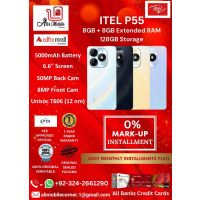 ITEL P55 (8GB + 8GB EXTENDED RAM & 128GB ROM) On Easy Monthly Installments By ALI's Mobile