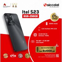 Itel S23 8GB-256GB | 1 Year Warranty | PTA Approved | Monthly Installment By Siccotel Upto 12 Months