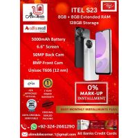 ITEL S23 (8GB+8GB EXTENDED RAM & 128GB ROM) On Easy Monthly Installments By ALI's Mobile