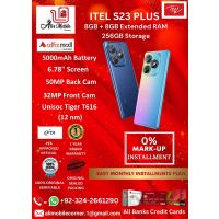 ITEL S23 PLUS (8GB+8GB EXTENDED RAM & 256GB ROM) On Easy Monthly Installments By ALI's Mobile