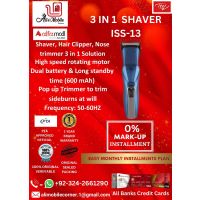 ITEL 3 IN 1 SHAVER ISS 13 On Easy Monthly Installments By ALI's Mobile