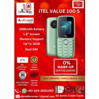 ITEL VALUE 100 S | Dual Sim | 1.8 INCH Screen | On Easy Monthly Installments By ALI's Mobile
