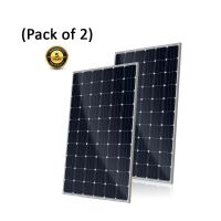 Jasco Solar Panel Plate-Mono Crystalline 12v/165 Watt Heavy Duty (Pack of 2) - Without Installments