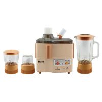 National Gold (4 In 1) Juicer Blender (1.25L)  Glass Jar Glass Mincer And Mill 500W (NG-JB40S) On Installment (Upto 12 Months) By HomeCart With Free Delivery & Free Surprise Gift & Best Prices in Pakistan