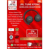 JBL TUNE 670NC ADAPTIVE NOISE CANCELLING WIRELESS ON EAR HEADPHONES On Easy Monthly Installments By ALI's Mobile