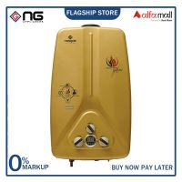 Nasgas DG-77 Gold 07 Liter Instant Water Heater Natural Gas Geyser Energy Efficient On Installments 