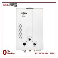 Super Asia GH-506 Instant Water Heater Automatic Ignition System 6 Liters Natural Gas On Installments By OnestopMall