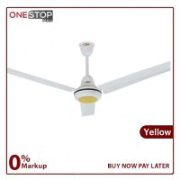 Super Asia Crown Model 30 watts 56 Inch Inverter Ceiling Fan Pure Copper Wire High Quality Paint Non Installments Organic