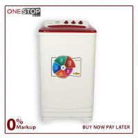 Super Asia SA-240 SHOWER WASH CRYSTAL Washing Machine Double Plastic Body Other Bank BNPL