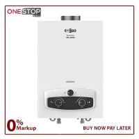 Super Asia GH-206DI Instant LPG Gas Water Heater Automatic Ignition System 6 Liter On Installments By OnestopMall