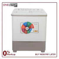 Super Asia SA-241 Smart Wash Washing Machine Spinning Shock Rust Proof Plastic Body Without Installments
