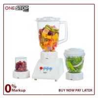 Bingo BX-495 Blender 3in1 Drymill Deluxe 350 Watts 2 Years Warranty On Installments By OnestopMall