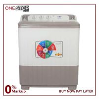 Super Asia SA-280 Grand Wash Washing Machine Twin Tub Scrub Board With Double Storm Pulsator Without Installments