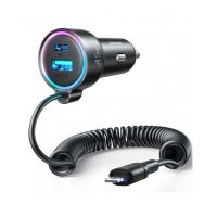 Joyroom 3-in-1 Lightning Wired Car Charger (CL08) - ISPK