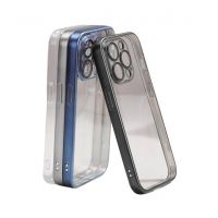 Joyroom Plated Tpu Clear Case With Lens Protector For iPhone 15 Pro Max (JR-15Q4) - Non Installments - ISPK-0146