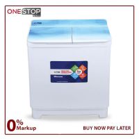 Nasgas NWM-501 Washing Machine Dryer 12KG Glass Top With Digital Printing Tempered Glass On Installments By OnestopMall