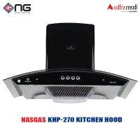Nasgas Kitchen KHP-270 Hood 35inch Front Tempered Glass on Installments