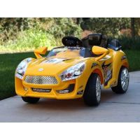 Hot Racer Ride On Car Rechargeable Battery Operated – Yellow On Installment (Upto 12 Months) By HomeCart With Free Delivery & Free Surprise Gift & Best Prices in Pakistan