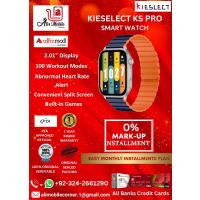 KIESLECT KS PRO Smart Watch Android & IOS Supported For Men & Women On Easy Monthly Installments By ALI's Mobile