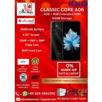 KXD A06 CORE (4GB RAM & 64GB ROM) On Easy Monthly Installments By ALI's Mobile