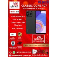 KXD CLASSIC CORE A07 (6GB RAM & 128GB ROM) On Easy Monthly Installments By ALI's Mobile
