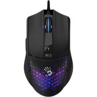 Bloody Max Lightweight Gaming Mouse RGB Animation 12000 CPI - Ultra Core 3 and 4 Activated Honeycomb (L65) On Installment ST
