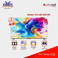 TCL 55 Inches 4K QLED Android Smart LED TV 55C745 – On Installment