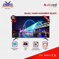Haier 43 Inch Smart Full HD LED TV H43K800FX BLACK – On Installment