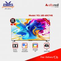 TCL 65 Inches QLED Android Smart LED TV 65C745 – On Installment
