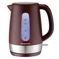 Westpoint WF-8270 Cordless Electric Kettle 1.7 Liter With Official Warranty On 12 Months Installments At 0% Markup