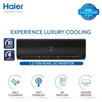 Haier HSU-18HFPCA(B) Pearl Inverter 1.5 Ton Air Conditioner With Official Warranty On 12 Months Installments At 0% Markup