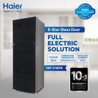Haier HRF-276 EPR/EPB/EPC/EPG E-Star Refrigerator 10 Cubic Feet With Official Warranty Upto 12 Months Installment At 0% markup